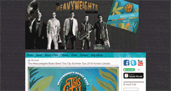 Desktop Screenshot of heavyweightsbrassband.com